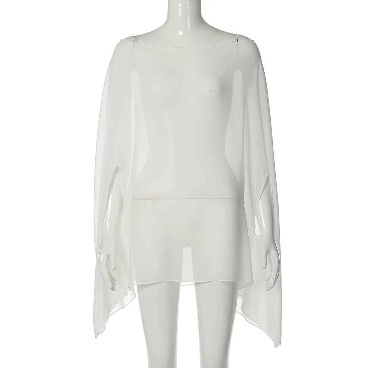 Women's Sheer Chiffon Blouse