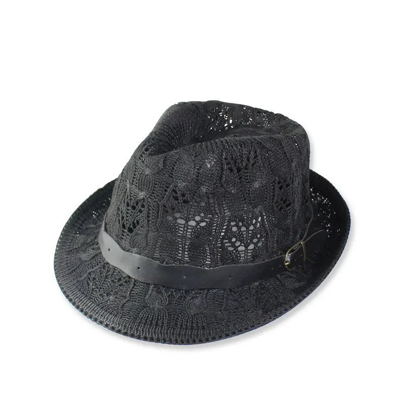 Women's Knitted Fedora Jazz Hat
