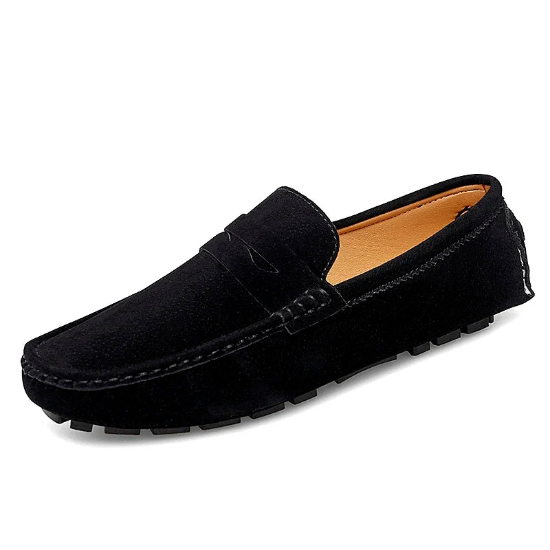 Men's Suede Leather Loafers