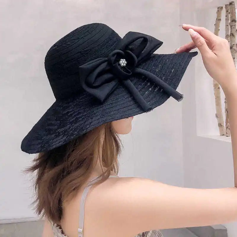 Women's Foldable Wide Brim Sun Hat