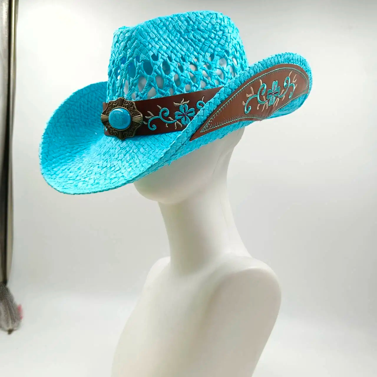 Women's Bohemian Woven Straw Sun Hat