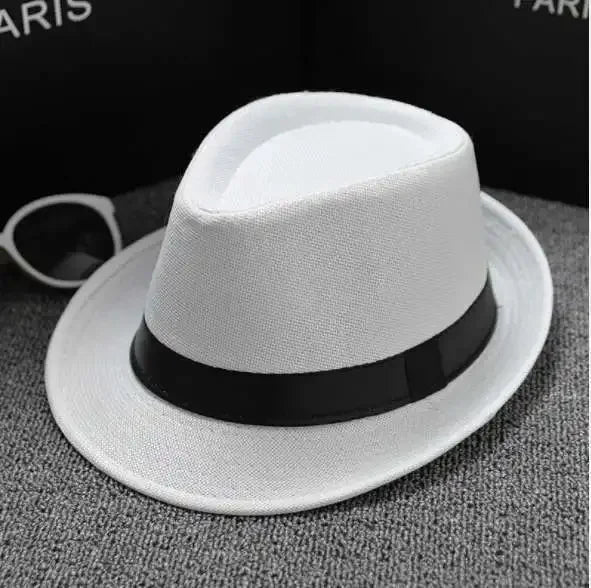 Men's Cotton Linen Cowboy Hat