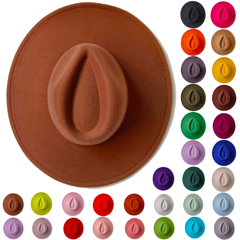 Women's Fedora Panama Jazz Hat