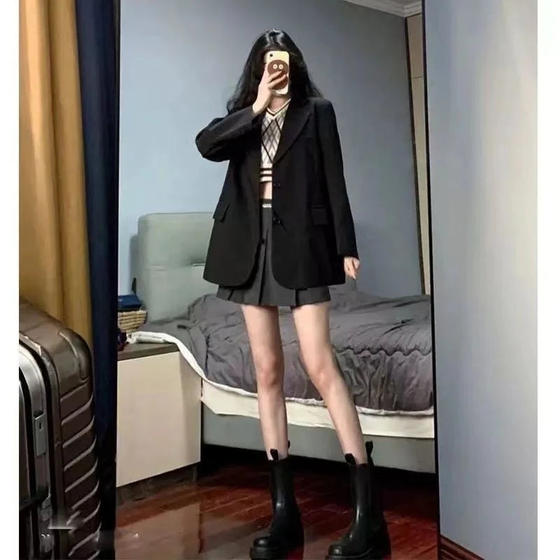 Women's Waffle Knit Longline Coat