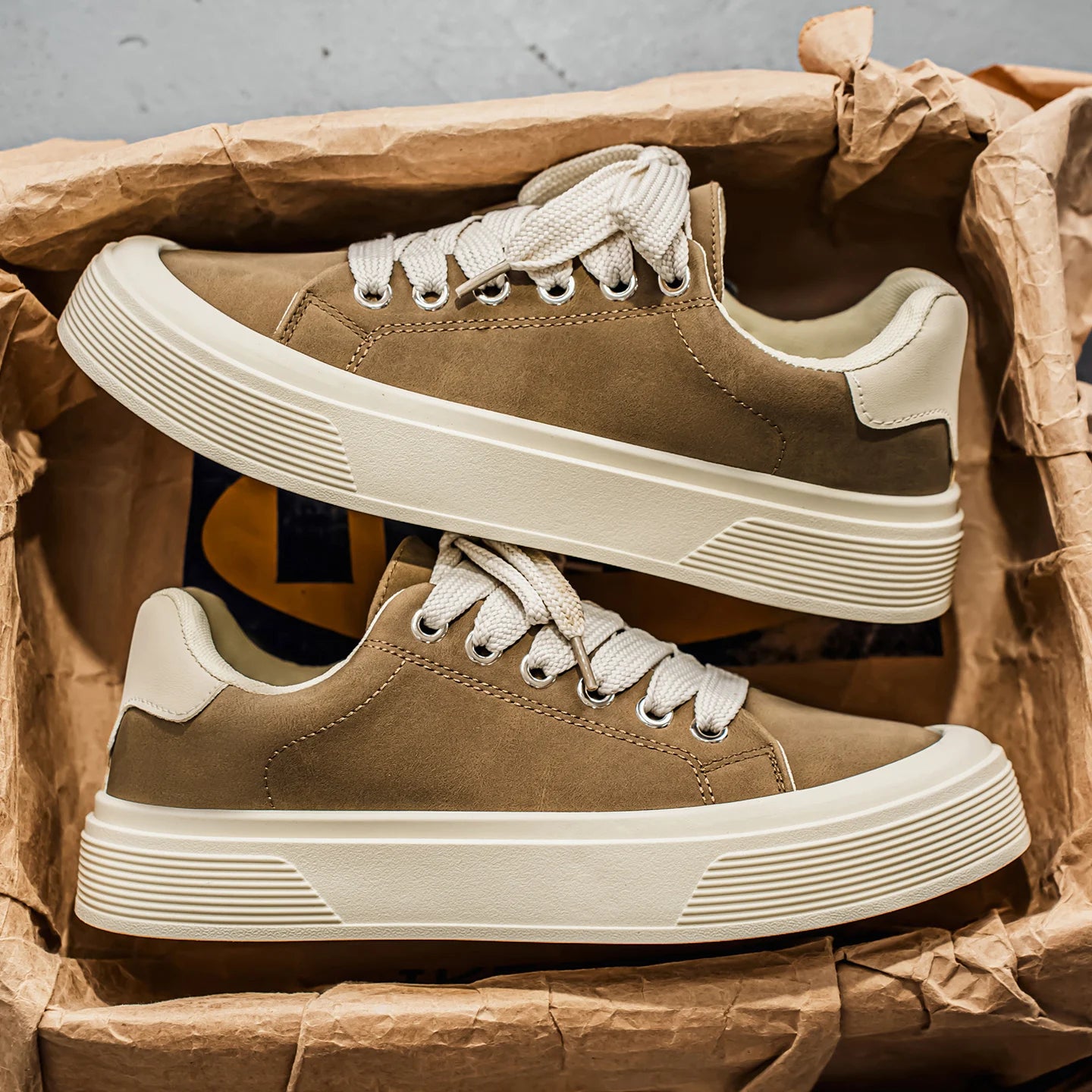 Men's Retro Vulcanized Running Shoes