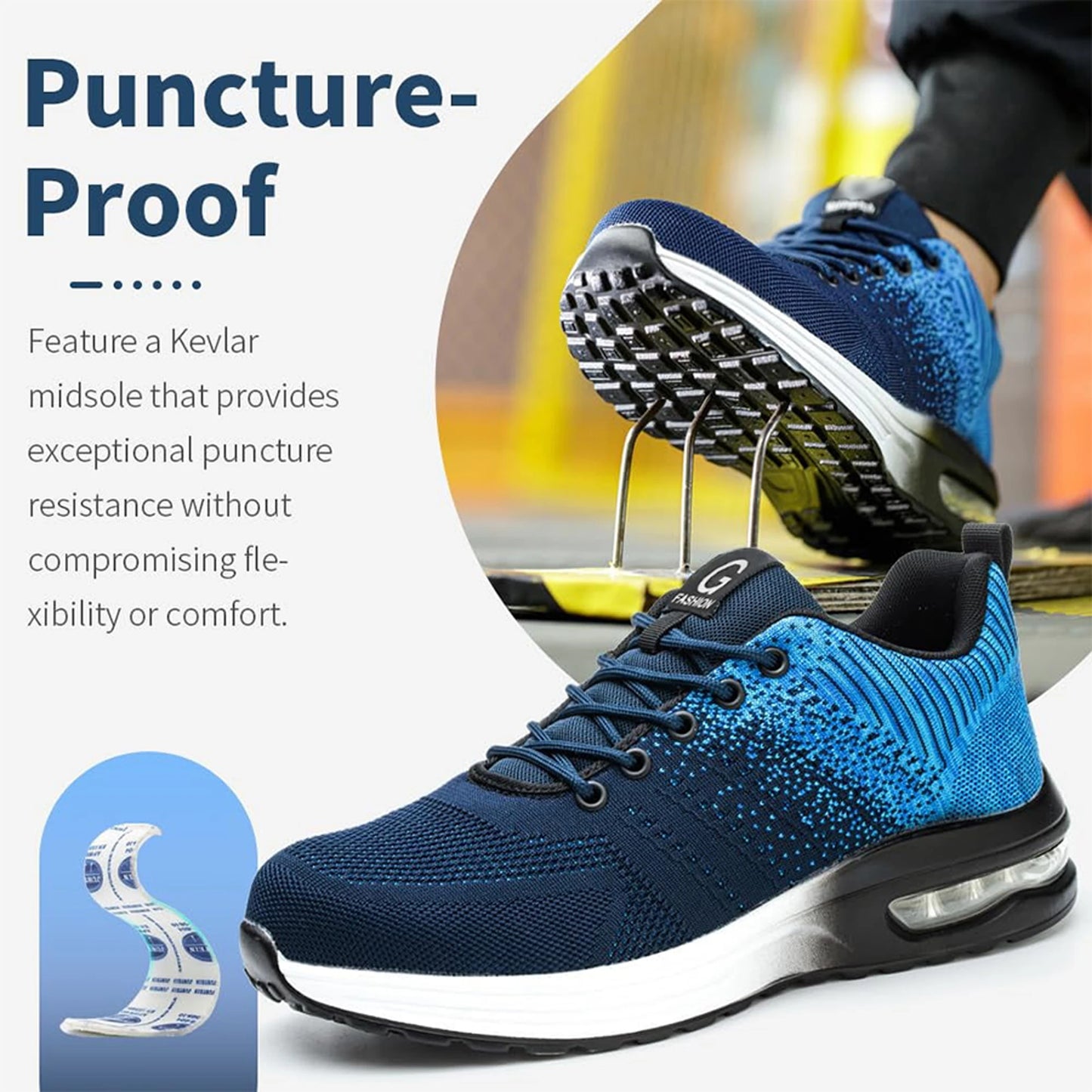 Steel Toe Safety Work Shoes