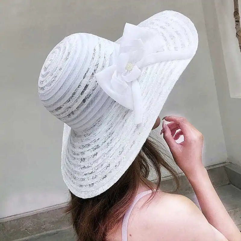 Women's Foldable Wide Brim Sun Hat
