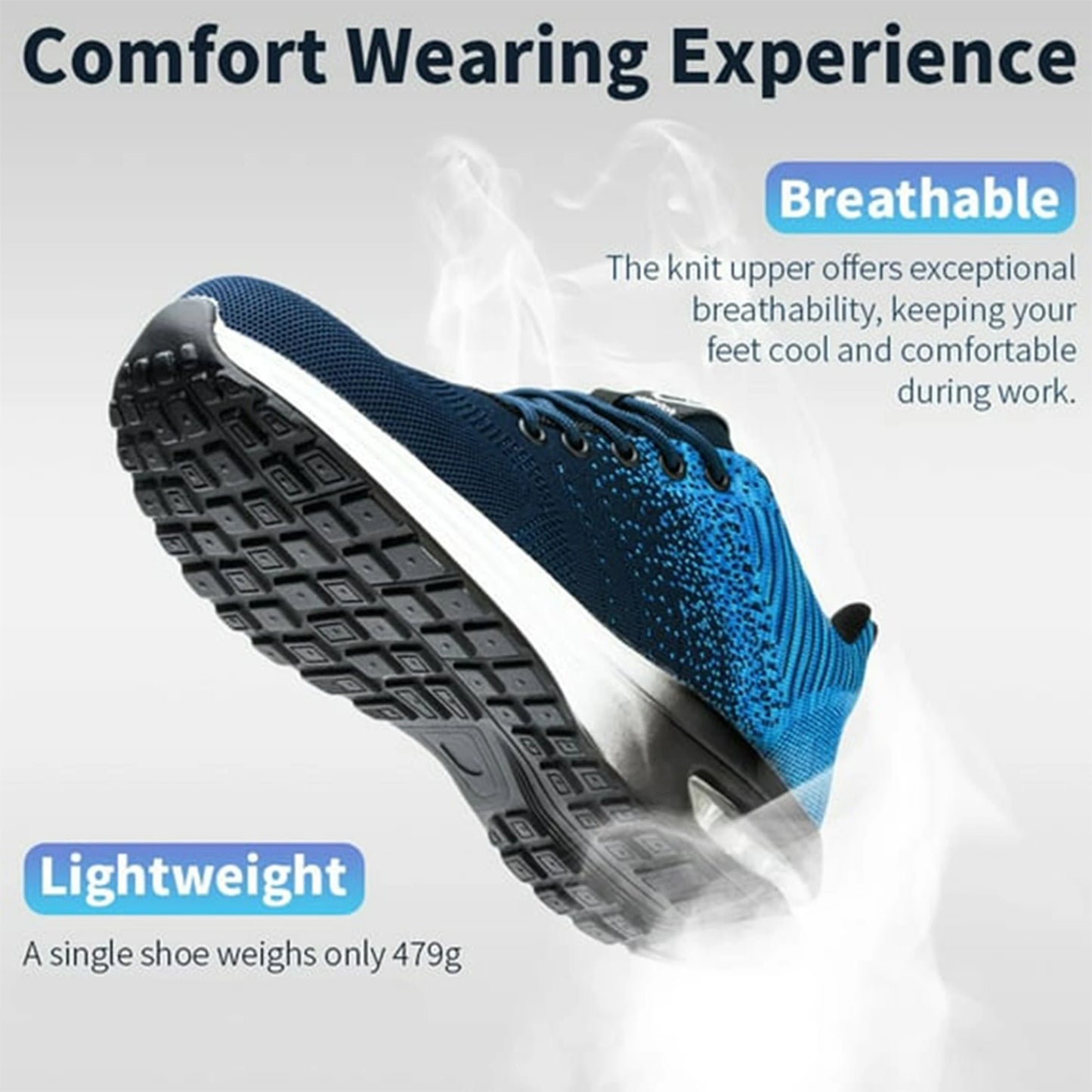 Steel Toe Safety Work Shoes