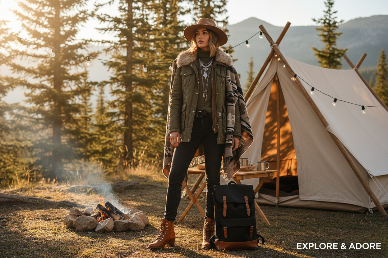Fashion to Dashin Camping Banner